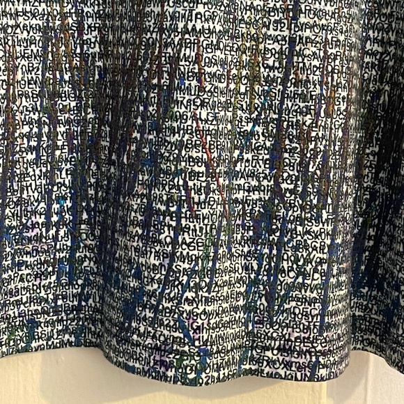 Féraud Mid Sleeve Turtle Neck Print Dress Knee-Length - Picture 11 of 13